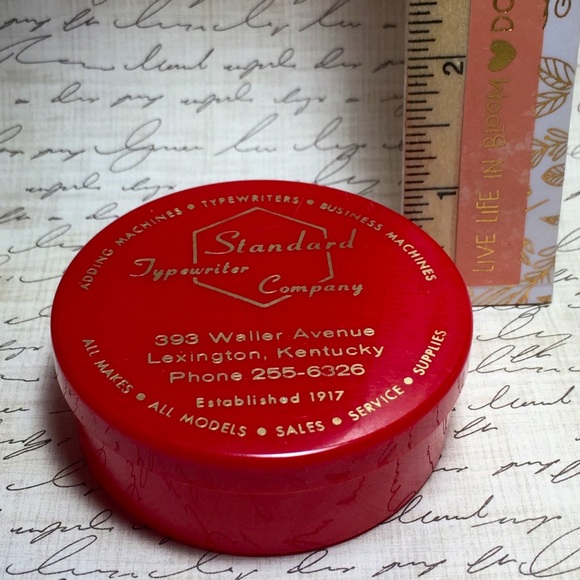 Vintage Standard Typewriter Company Ribbon Box Kentucky - Picture 6 of 9